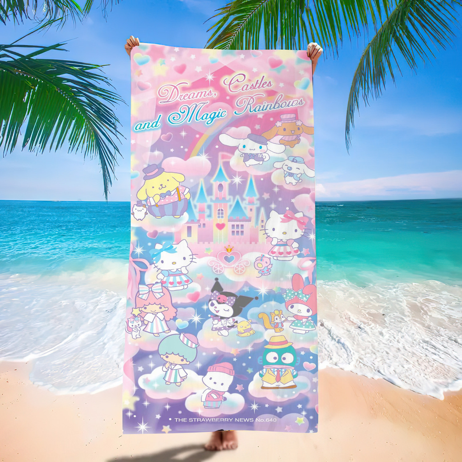 Customized Cute Beach Sarong